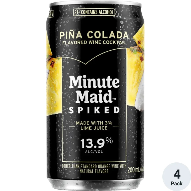 Minute Maid Spiked Pina Colada 4Pk