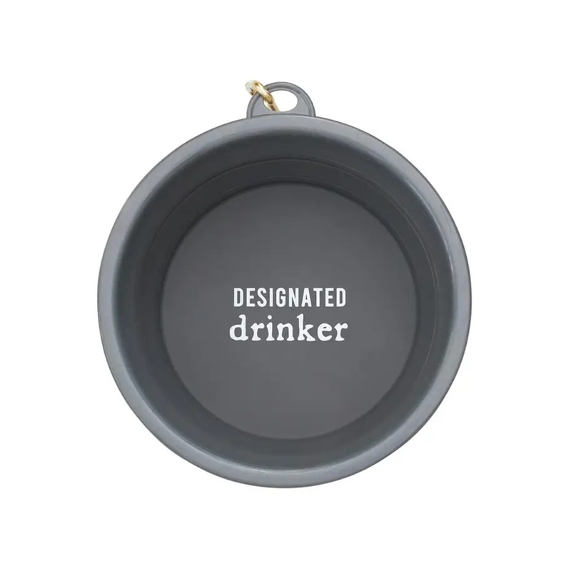 “Designated Drinker” Large Collapsible Bowl