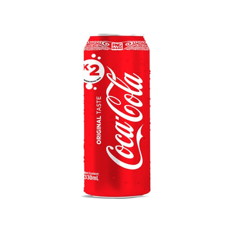 Coke CAN PNG TALL 24 x 330ml