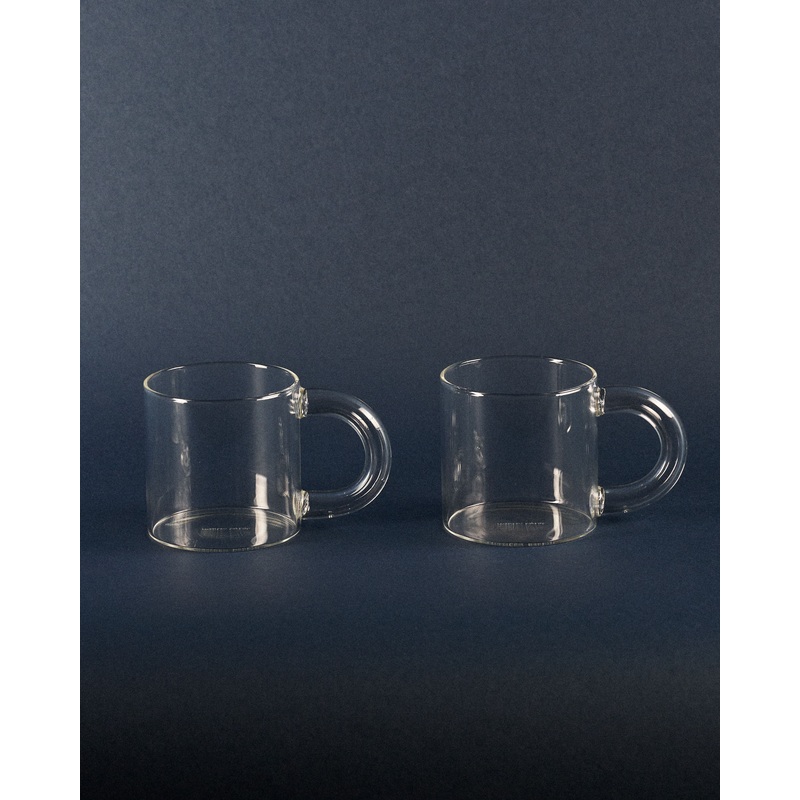 Cylinder Mugs by Maarten Baptist Set of Two