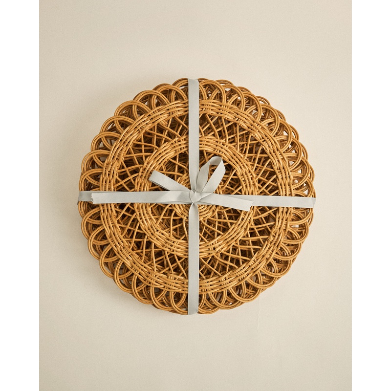 Wicker Placemats Set of 6