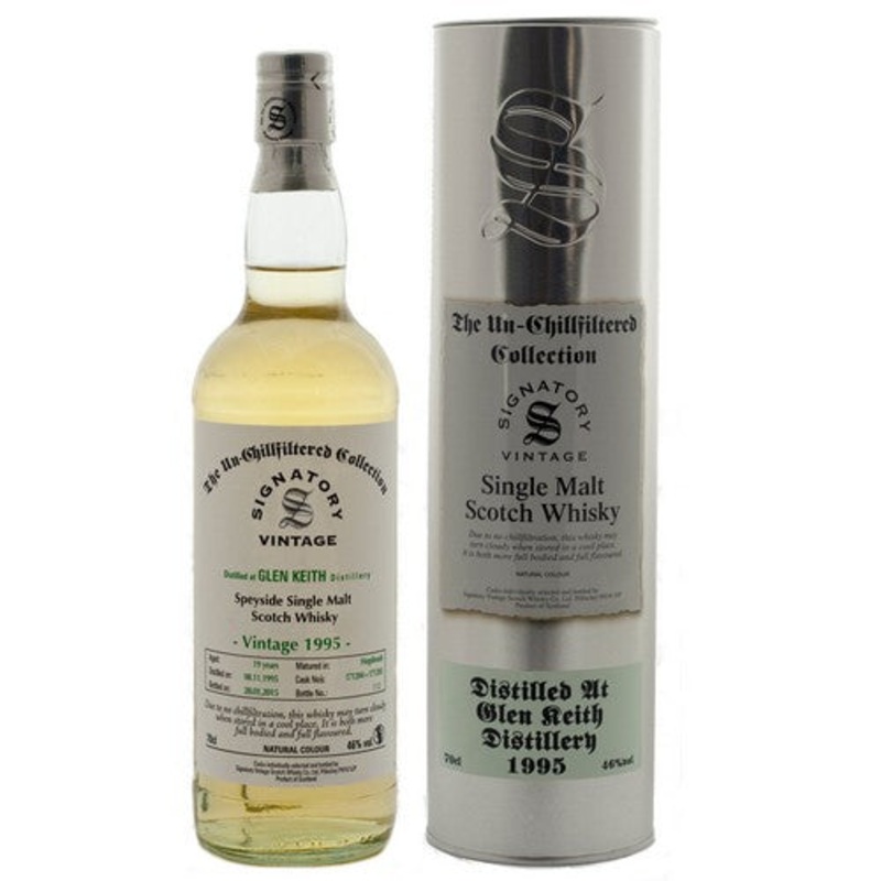 Glen Keith 19 Year Old 1995 Un-Chillfiltered