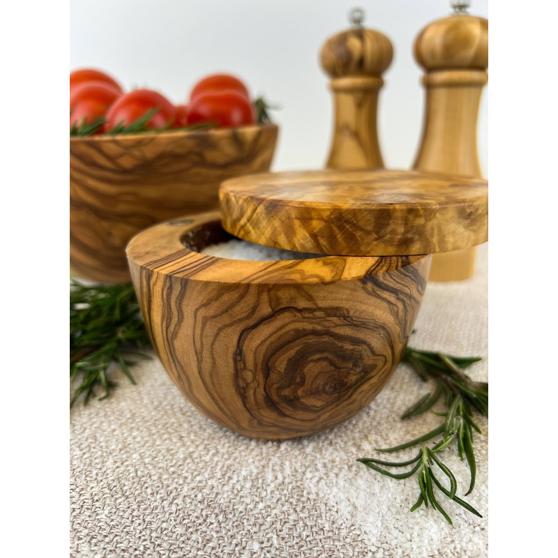 Olive Wood Salt Cellar