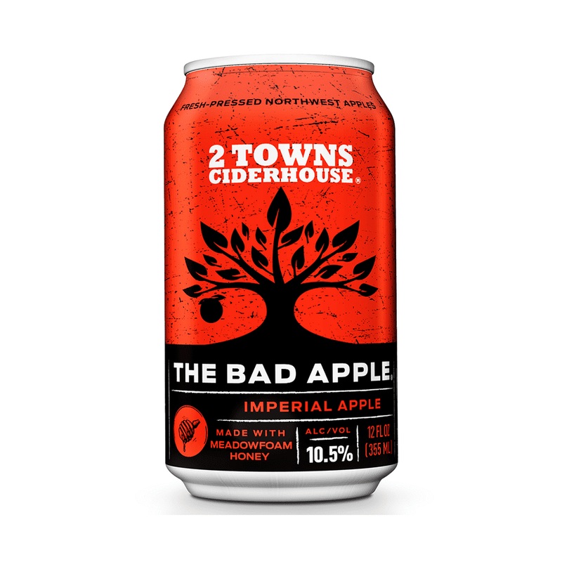 2 Towns Ciderhouse The Bad Apple Imperial Hard Cider 4-Pack