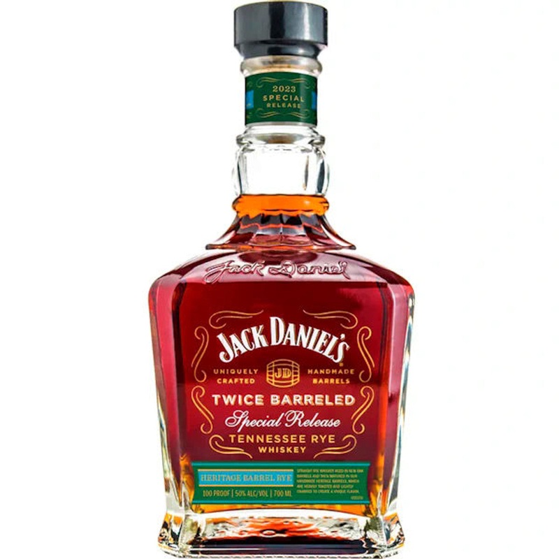 2023 Jack Daniel’s Twice Barreled Special Release Heritage Tennessee Rye 700ml