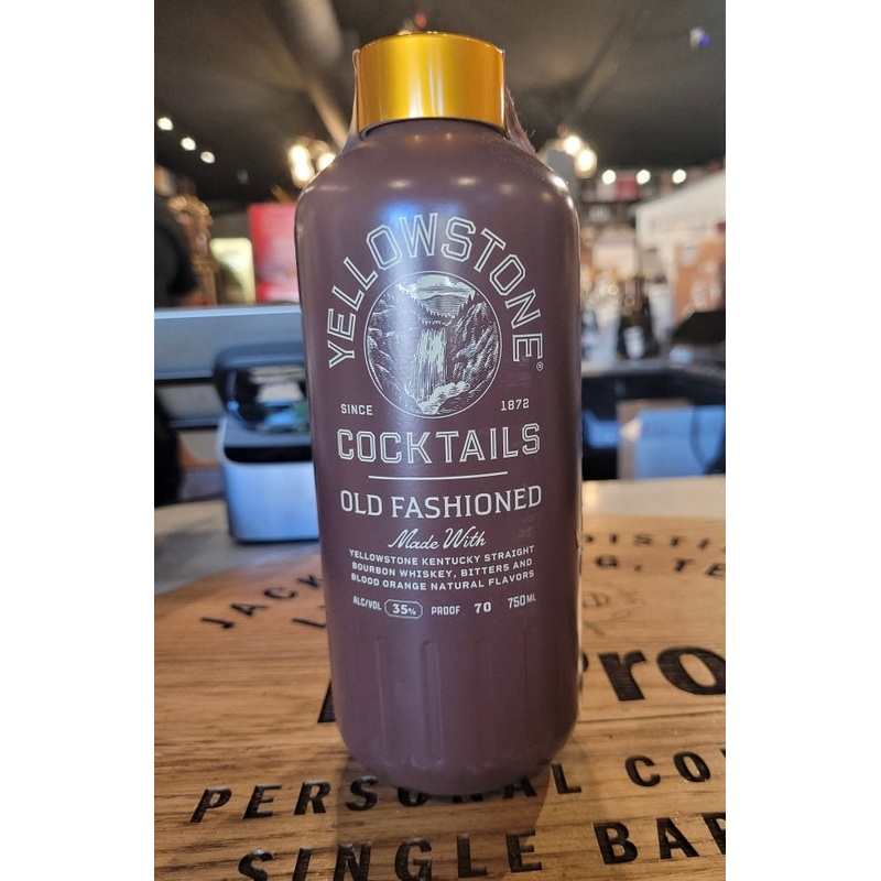 YellowStone Old Fashioned Cocktail R.T.D 70 Proof 750mL