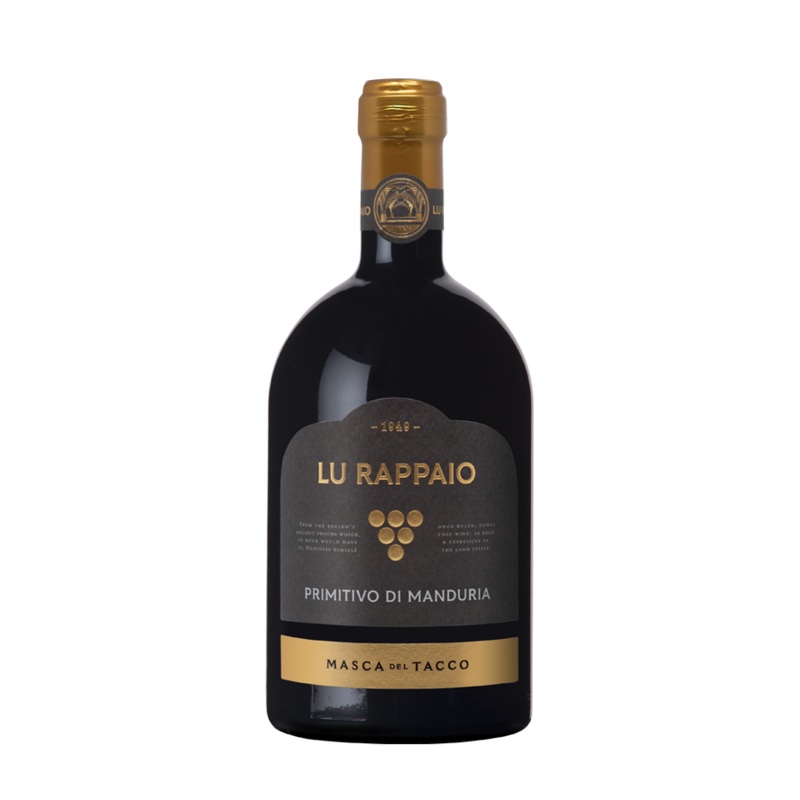 2023 Masca del Tacco ‘Lu Rappaio’ Primitivo di Manduria, Puglia, Italy (750ml)