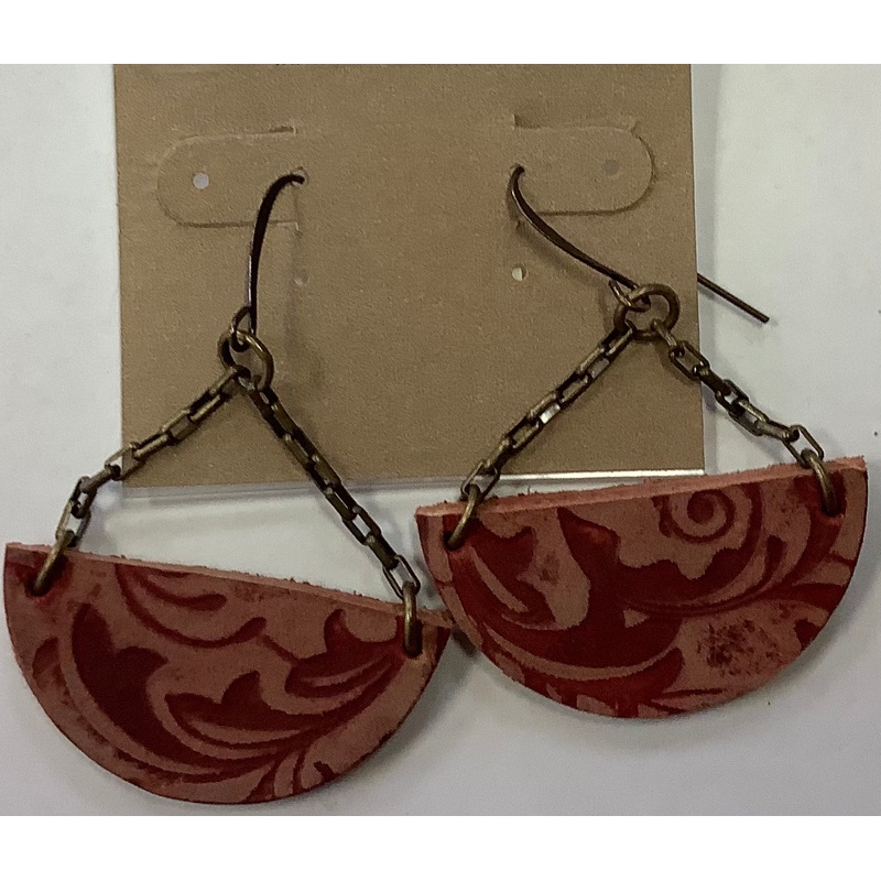 #787 Bandana Girl Earrings