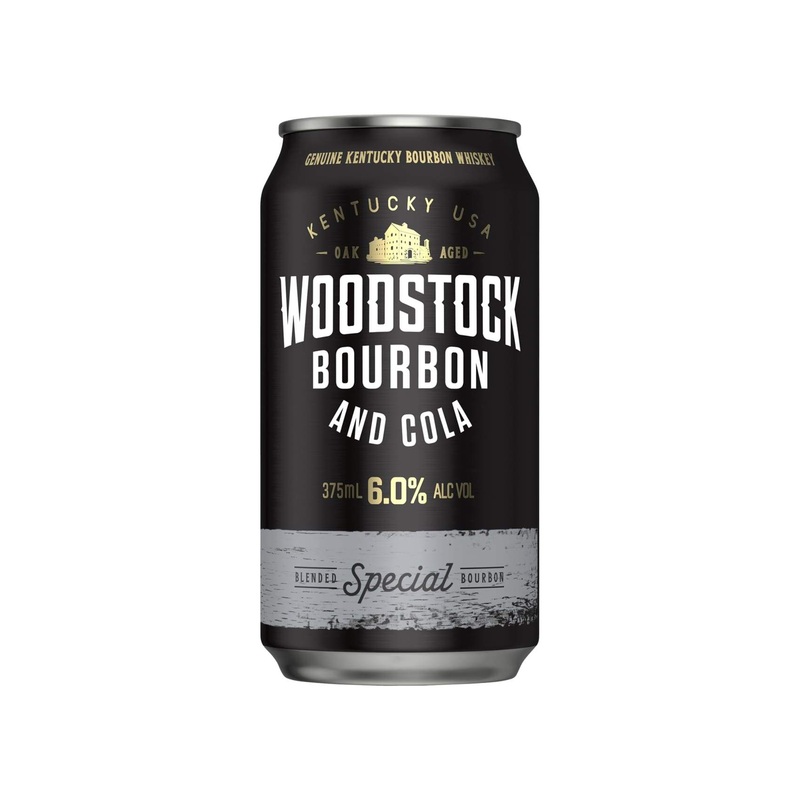Woodstock & Cola 6% ZERO Can 375ml