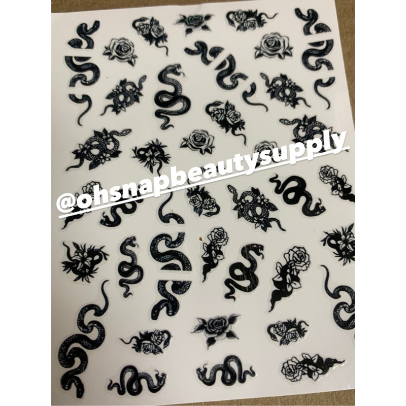 Black Snake 466 Sticker