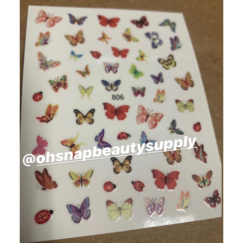 Butterfly 806 Sticker