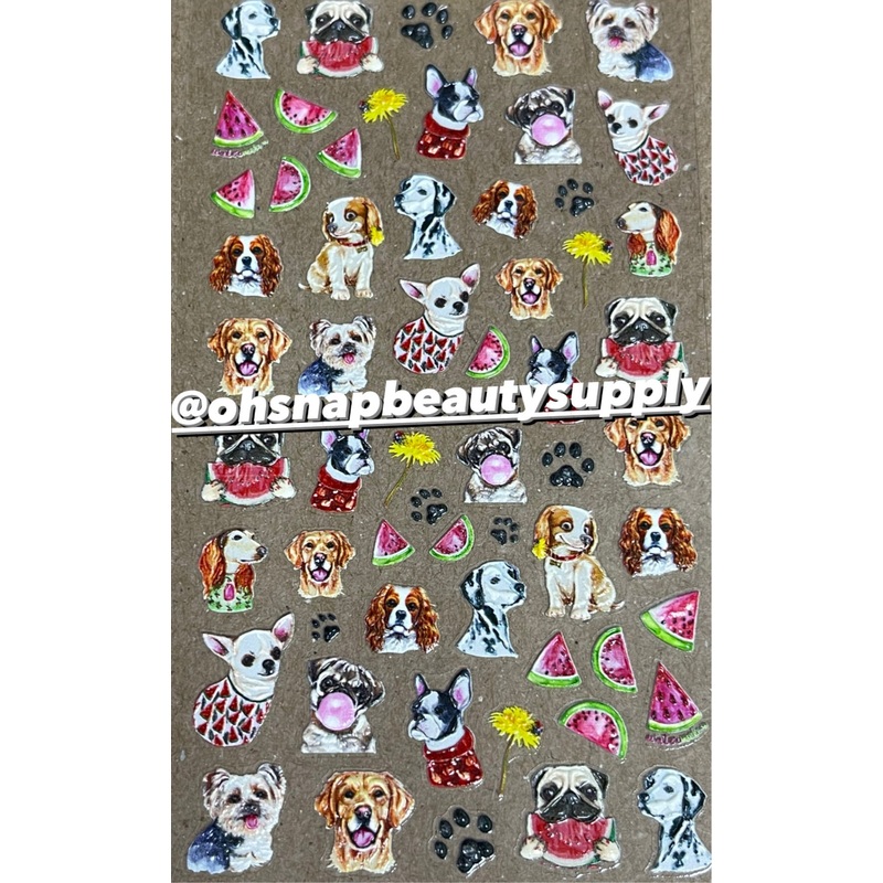 * Dog 5D K037 Sticker