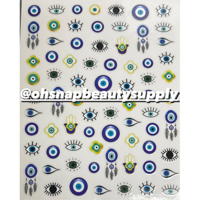 *** Eye & Hamsa WG890 Sticker