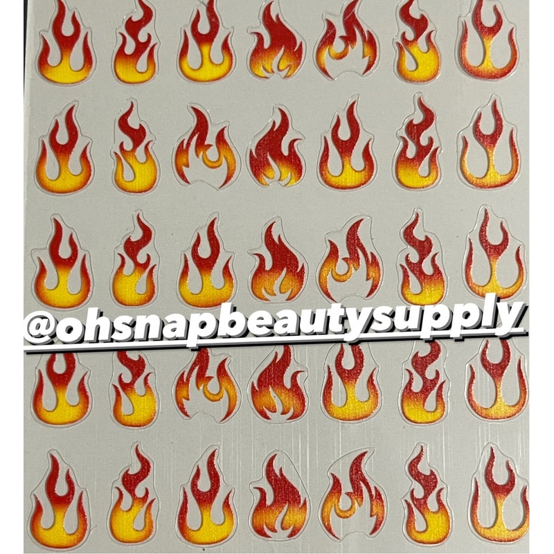 * Flame FIRE TS 516 Sticker