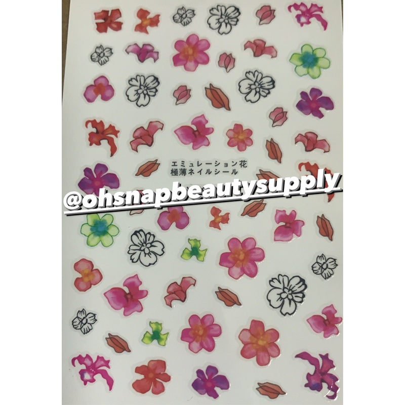 *** Flower 3020 Sticker