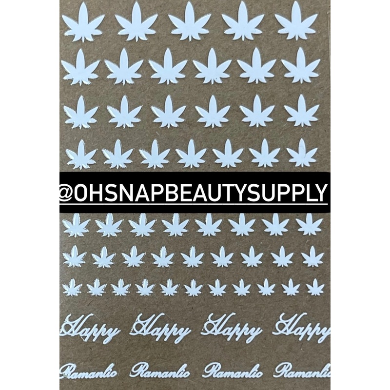 GLOW Marijuana XF3362 Sticker