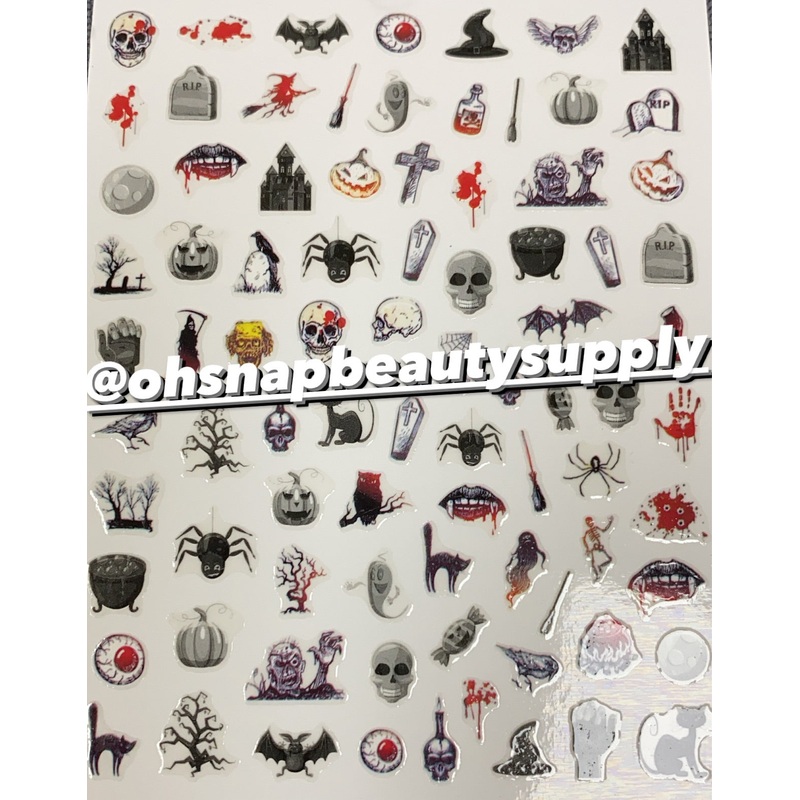 **** Halloween WG 672 Sticker