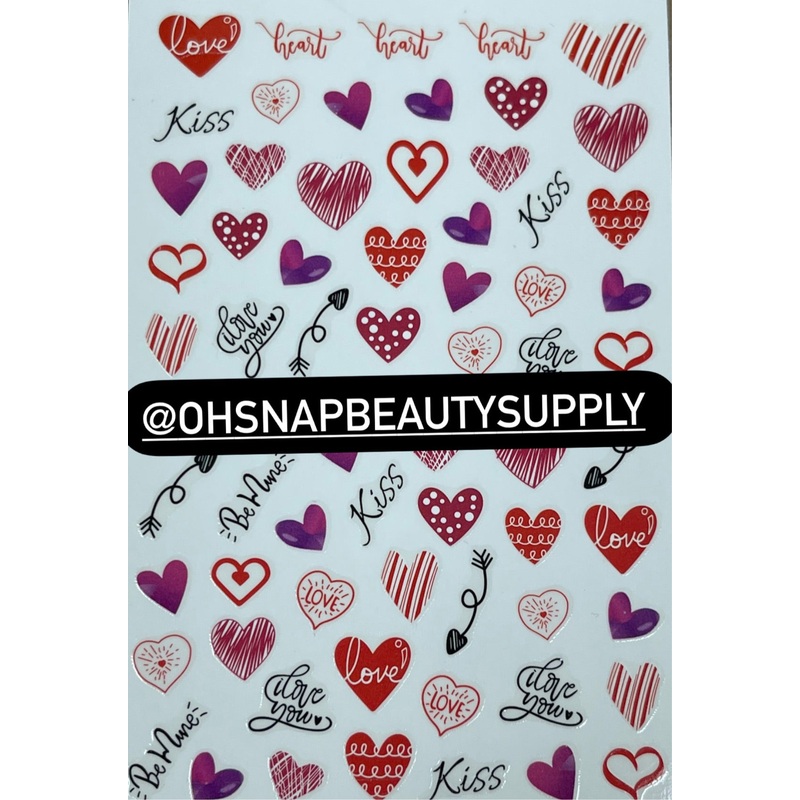 – HEART LOVE B028 Sticker