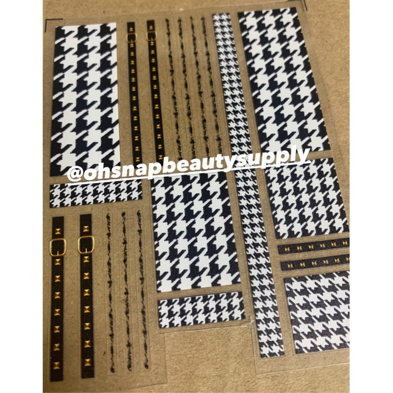 HOUNDSTOOTH 160 Sticker