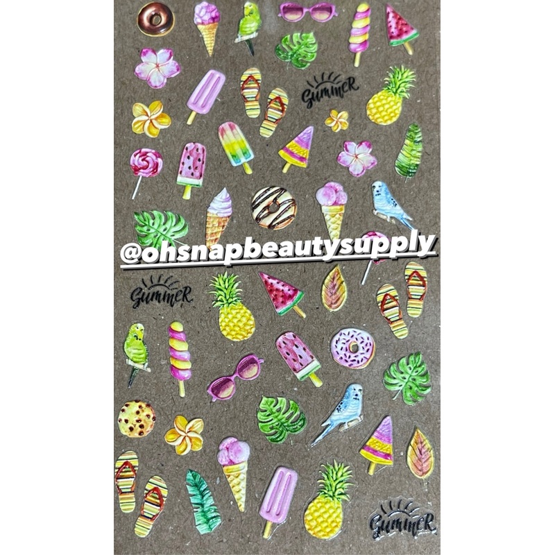 * ICECream 5D K076 Sticker