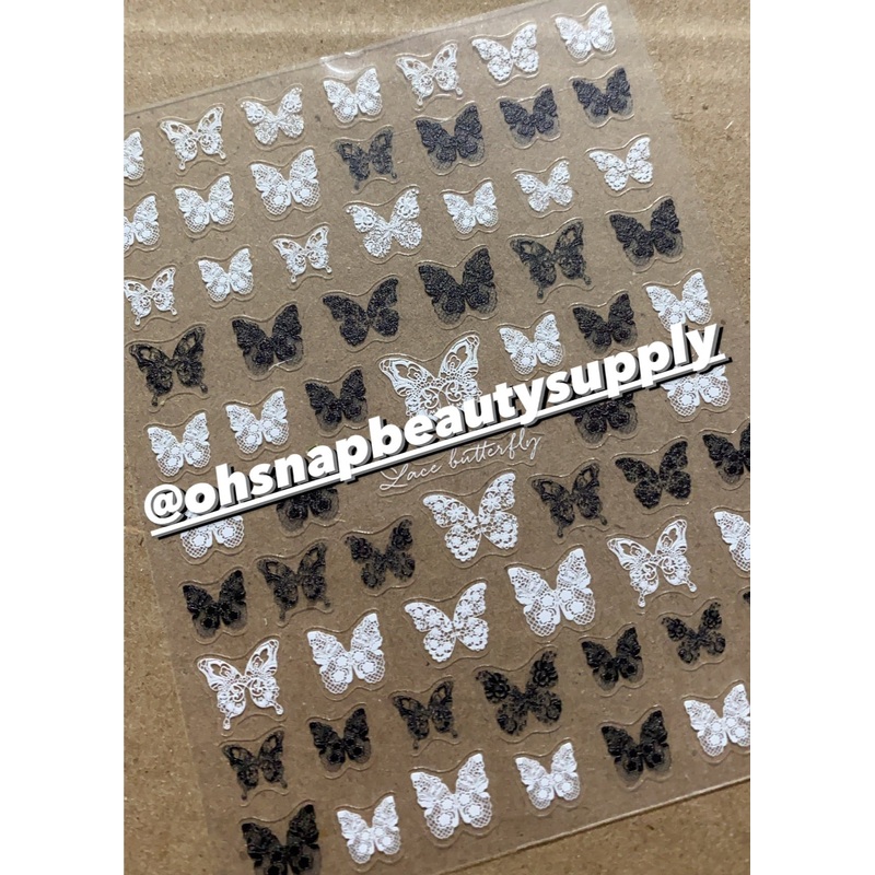 ***Lace Butterfly 265 Sticker