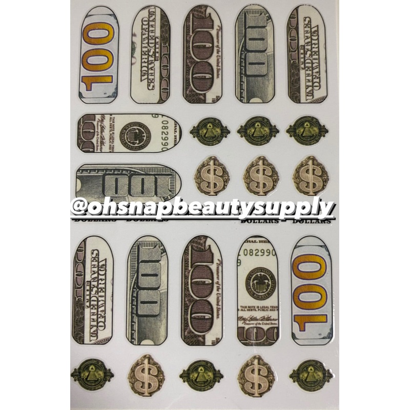 Money XF 3399 Sticker