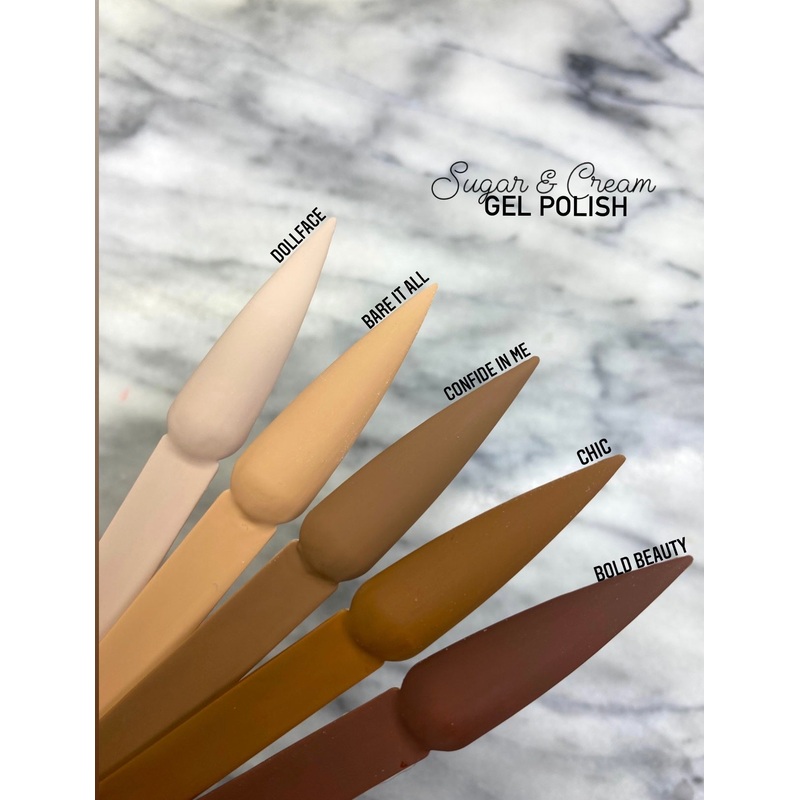 NUDE Package(5color GELS)