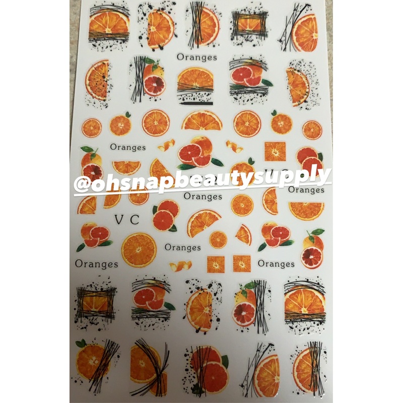Orange  (Fruit) 762 Sticker