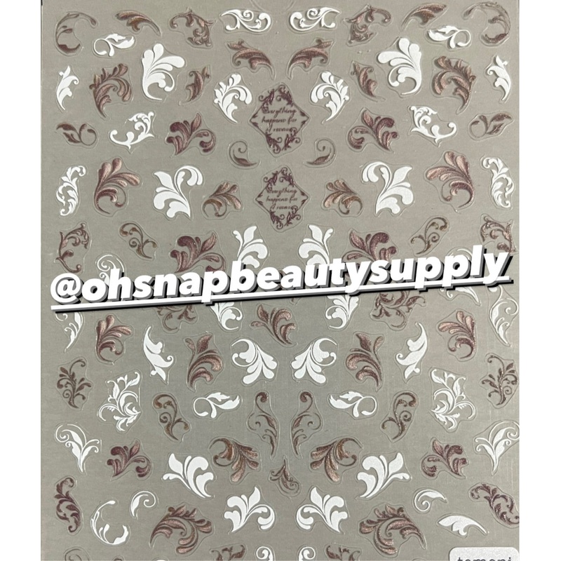 * Pattern Design Scroll 170 Sticker