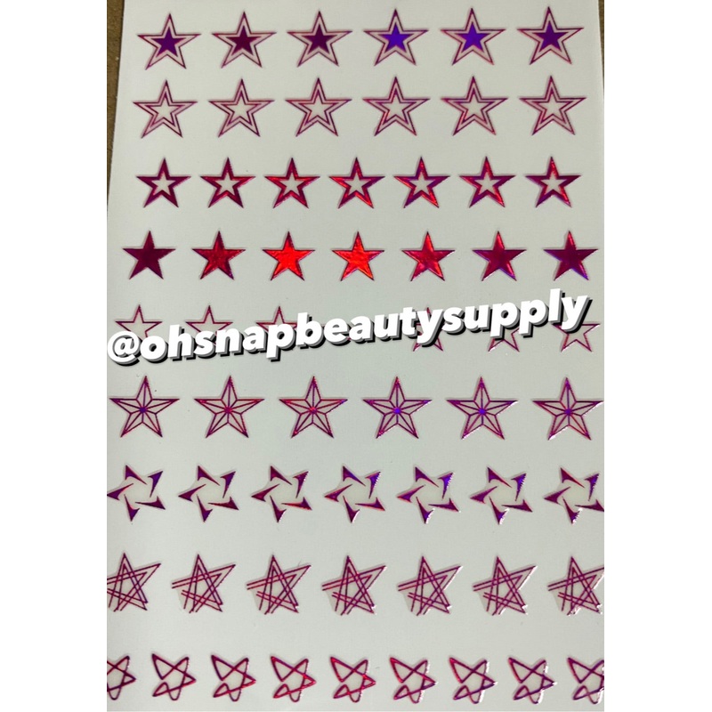 Purple Star  3357 Sticker