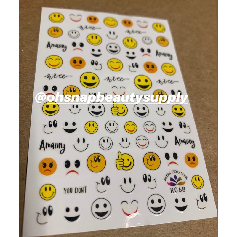 Smiley Face R068 Sticker