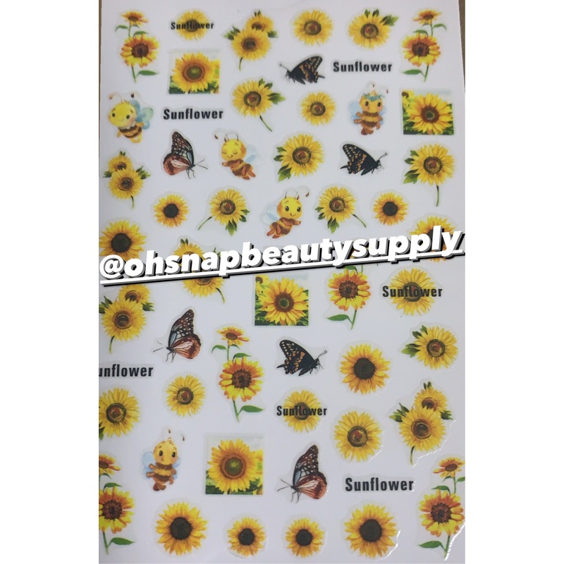 *** Sunflower B063 Sticker