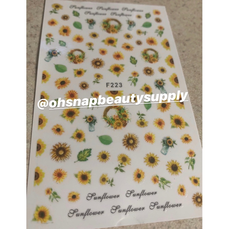 Sunflower F223 Sticker