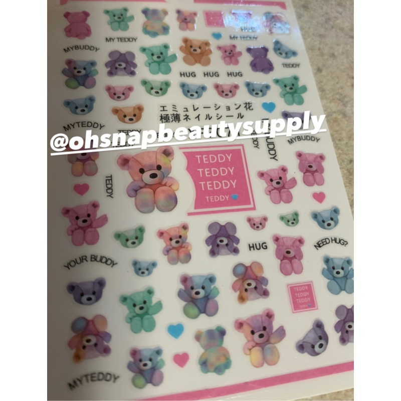 Teddy 3071 Sticker