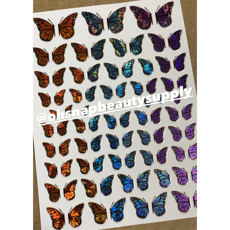 *** Butterfly ZY4028 Sticker