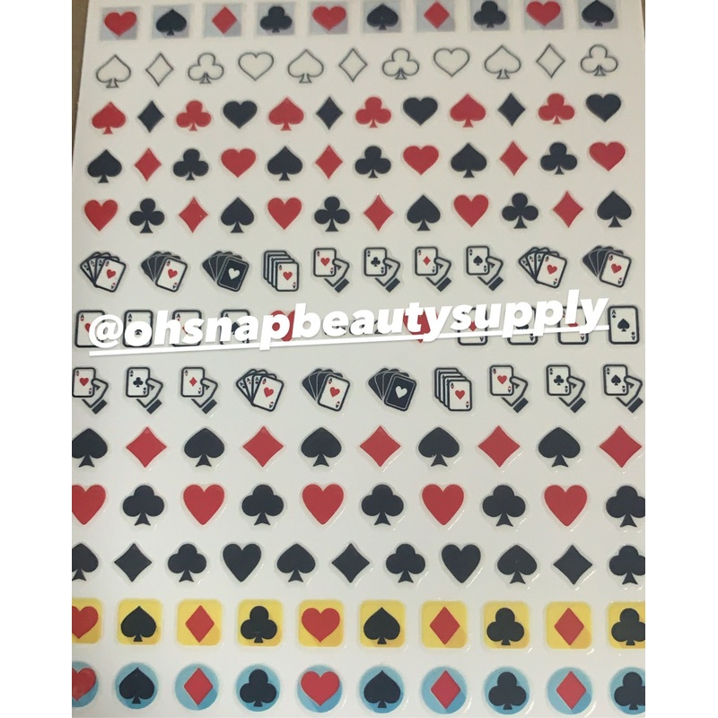 ***Cards 652 Sticker