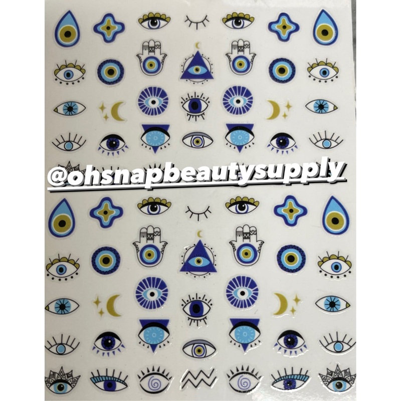 *** Eye & Hamsa WG893 Sticker