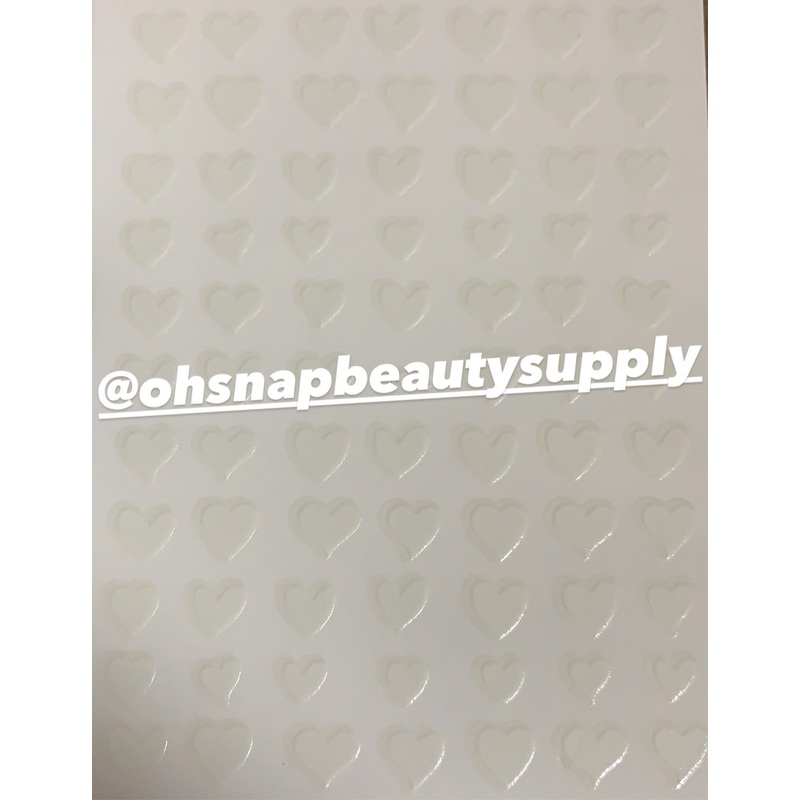 ***Glow In the Dark HEART 1042 Sticker