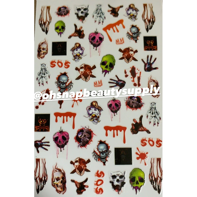 **** Halloween B086 Sticker