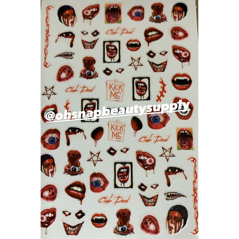 **** Halloween B087 Sticker