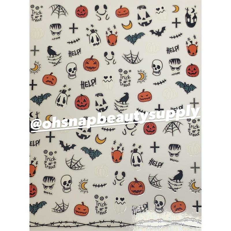 **** Halloween WG120 Sticker
