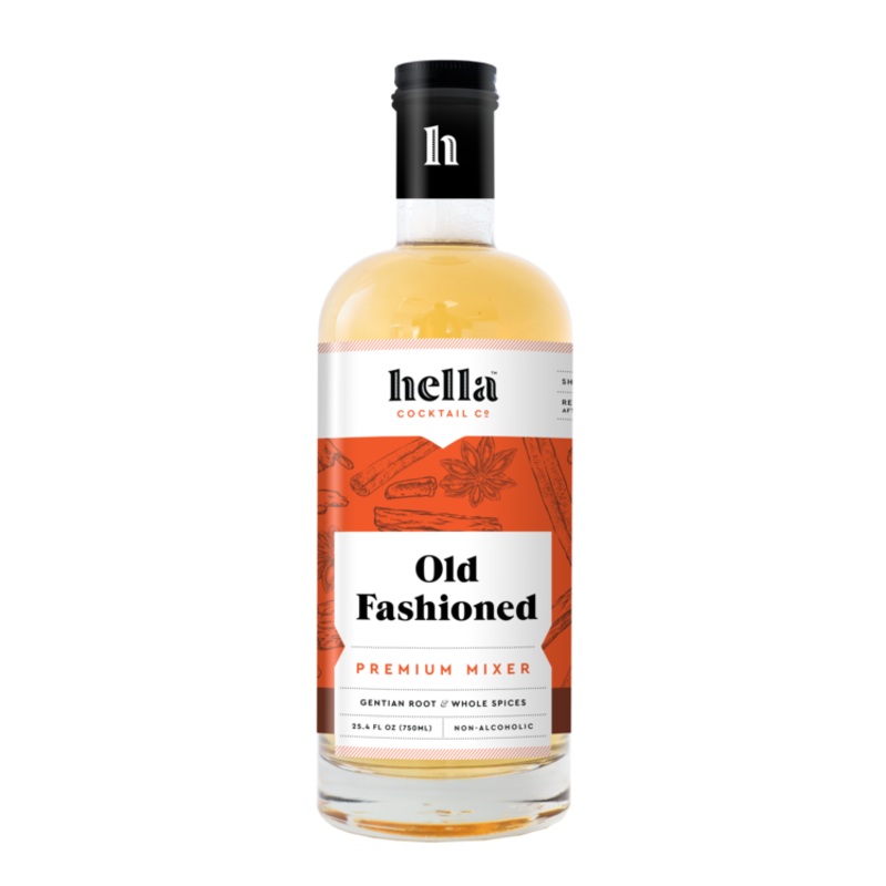 HELLA COCKTAIL CO. OLD FASHIONED MIX 750ML