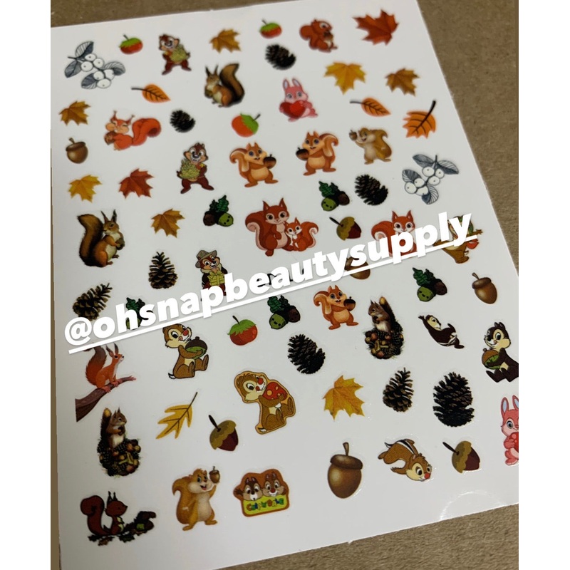 Leaf Chimpunk DD 140 Sticker