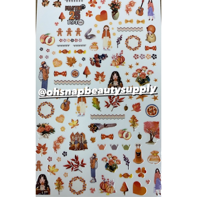 *** Leaf F696 Sticker