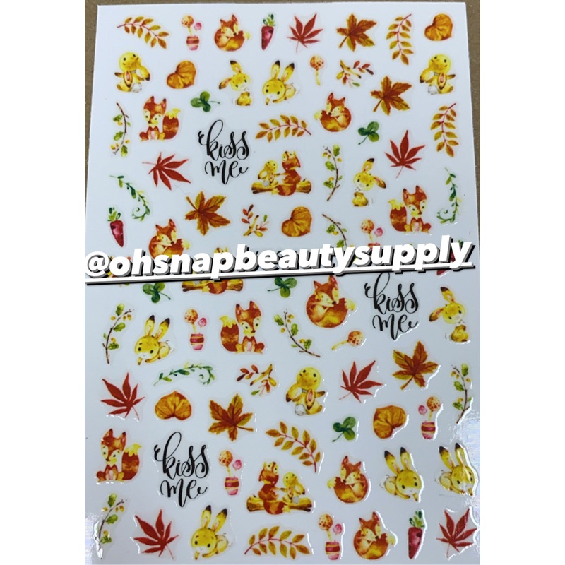 *** Leaf XF3409 Sticker