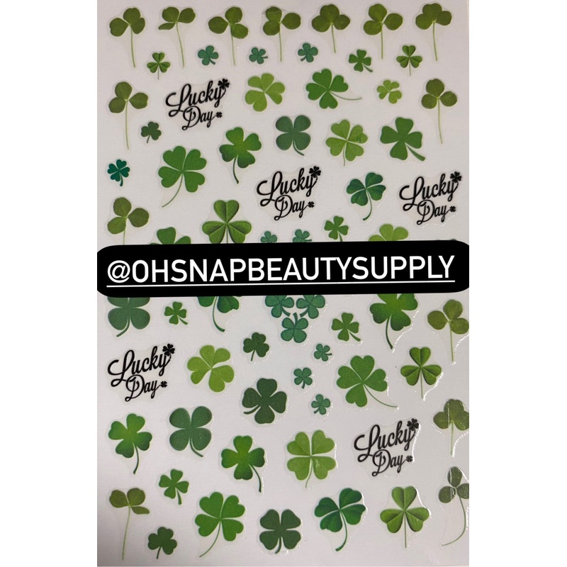 Lucky Day St. Patricks Day XF3367 Sticker