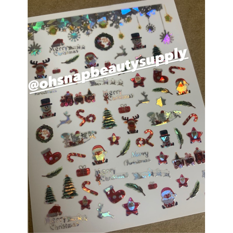 Merry Christmas 3944 Sticker