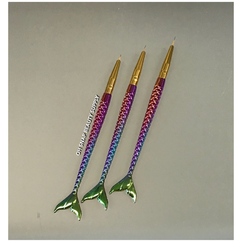 Nail Art Brushes (3pcs)