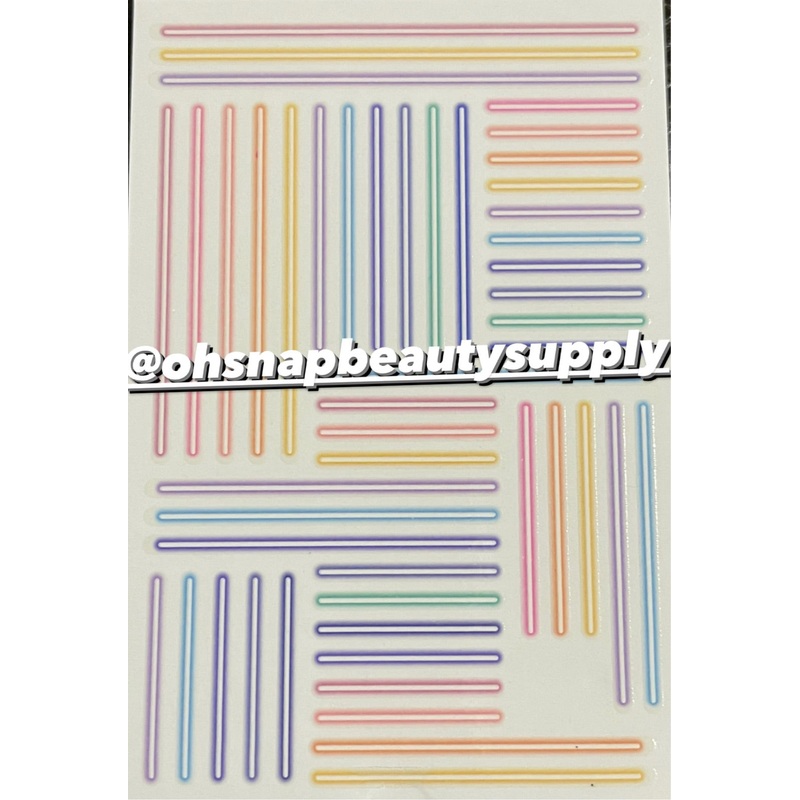 * Neon Line R094 Sticker