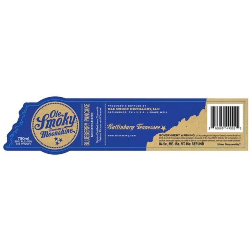 Ole Smoky Blueberry Pancake Moonshine
